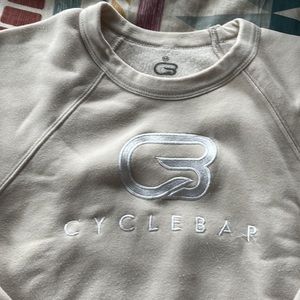 CycleBar embroidered crewneck